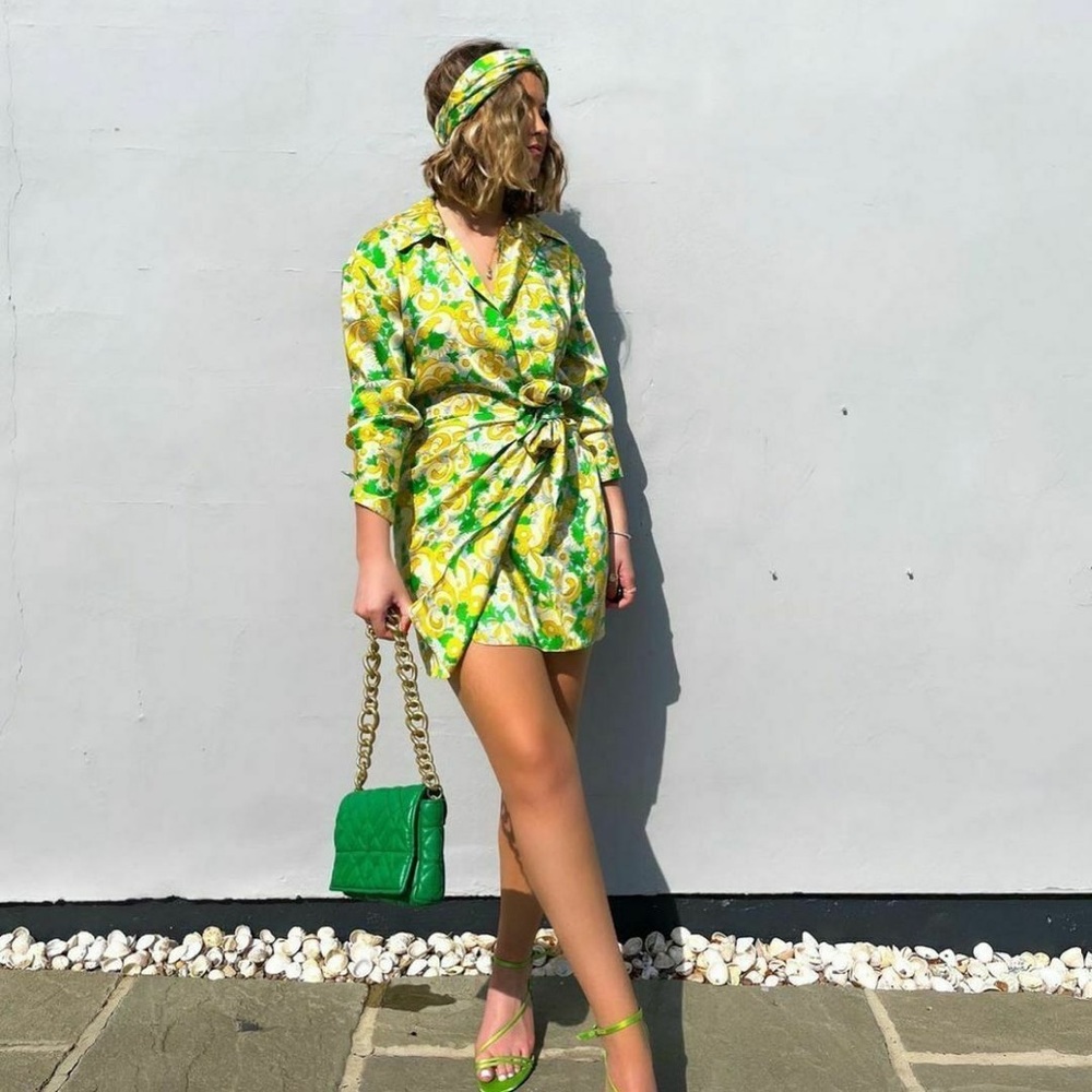 Zara Multicolored Printed Set